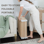 Comfy Cubs Playpen for Toddler and Babies in Natural Wood - 