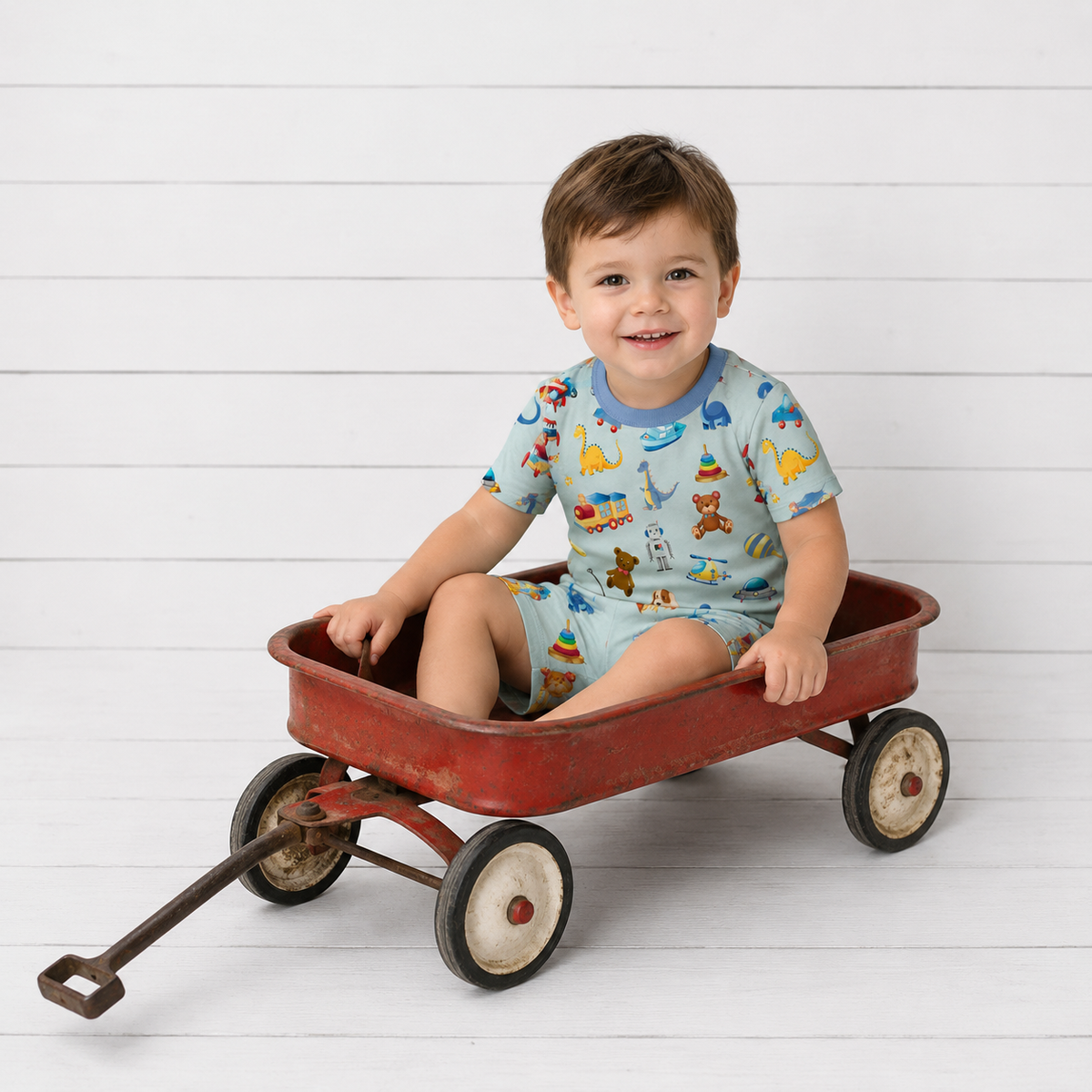 Playtime Buddies  Shorts Set Pajama by Bestaroo