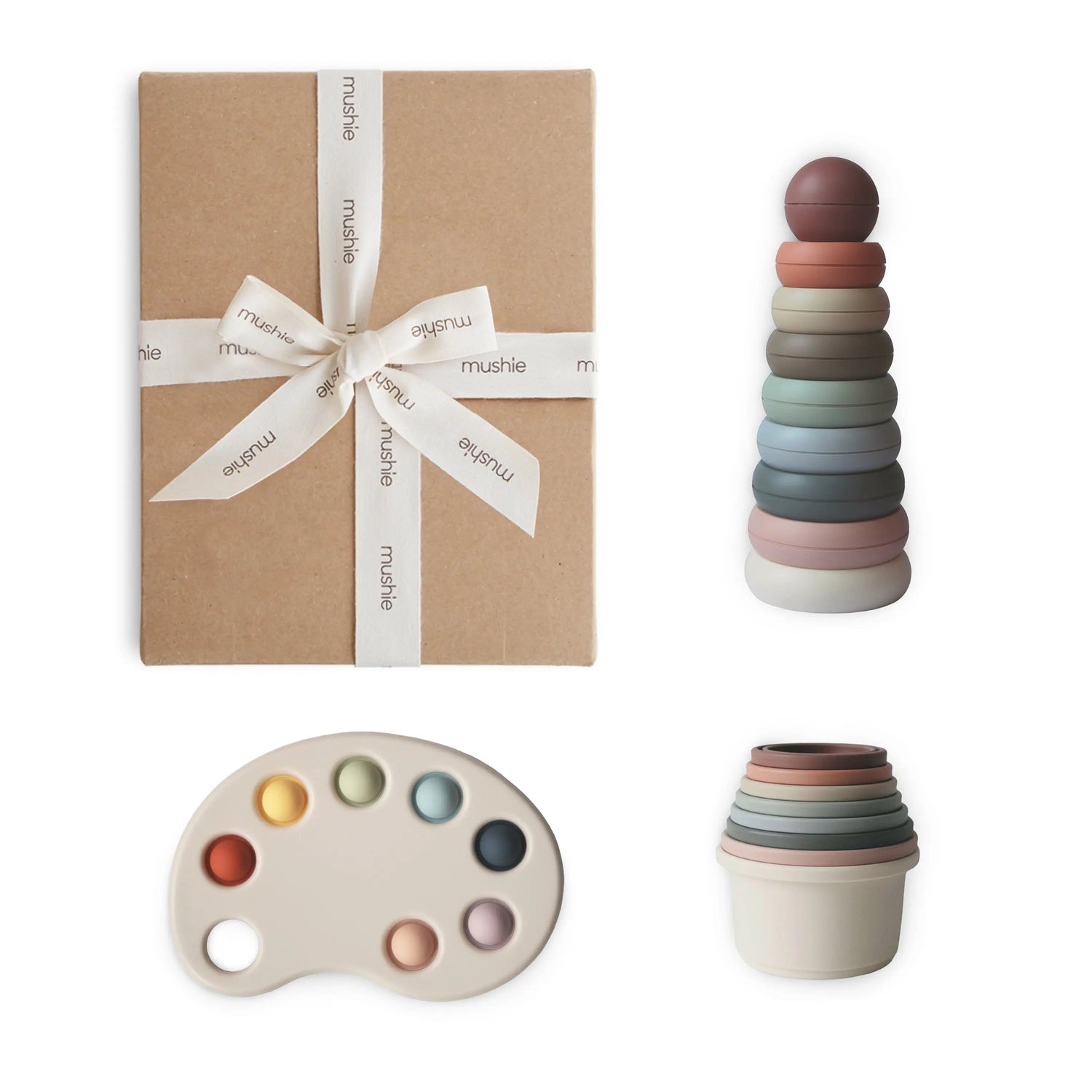 Mushie Playtime Gift Set | $48 Value - 