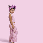 DREAM BIG LITTLE CO PLUM WAVY CHECKERS DREAM SMOCKED FLARE SETEveretts Place