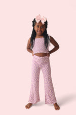 DREAM BIG LITTLE CO PLUM WAVY CHECKERS DREAM SMOCKED FLARE SETEveretts Place