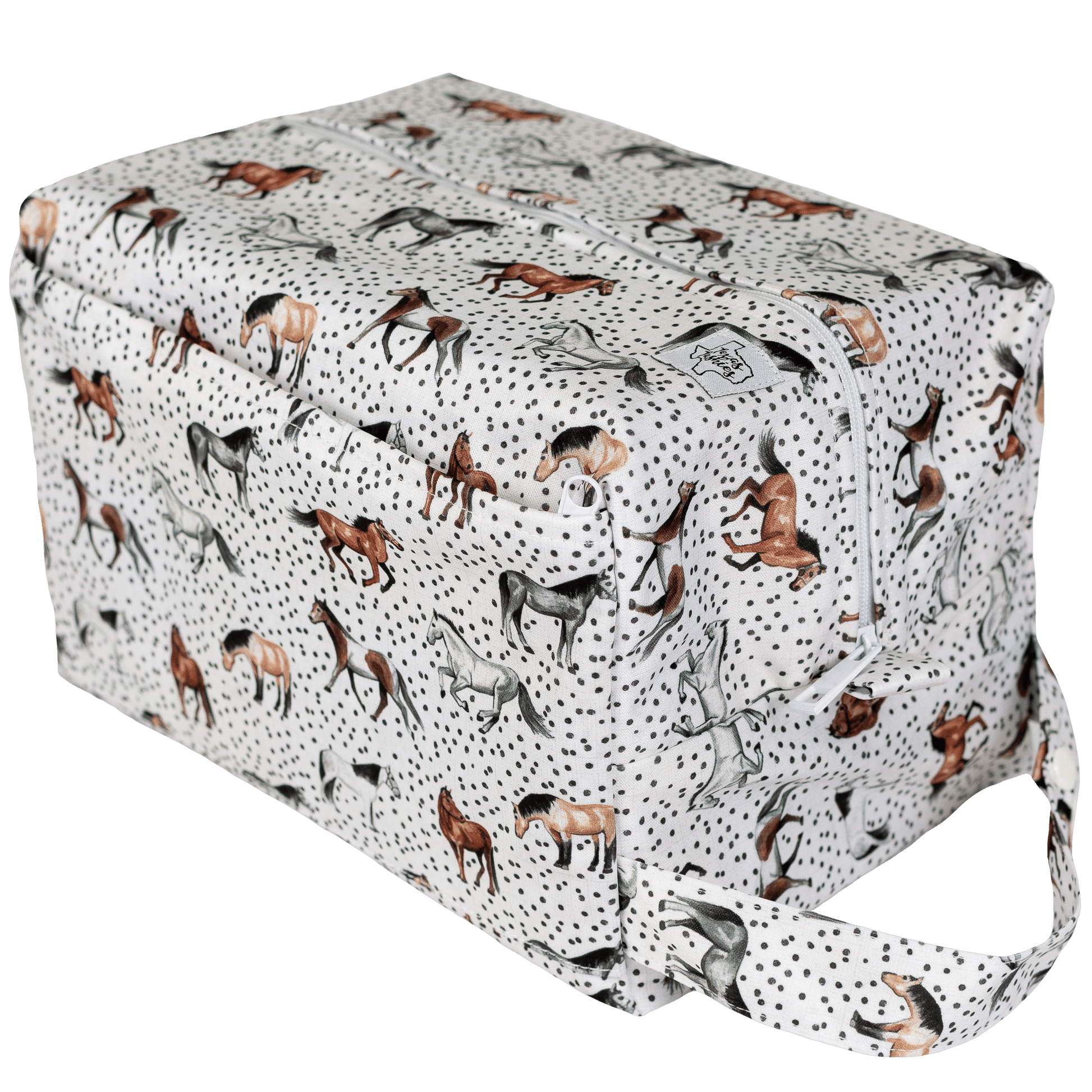 Pod Organizer With Side Pocket For Cloth Diapers And Snap Handle Texas Tushies