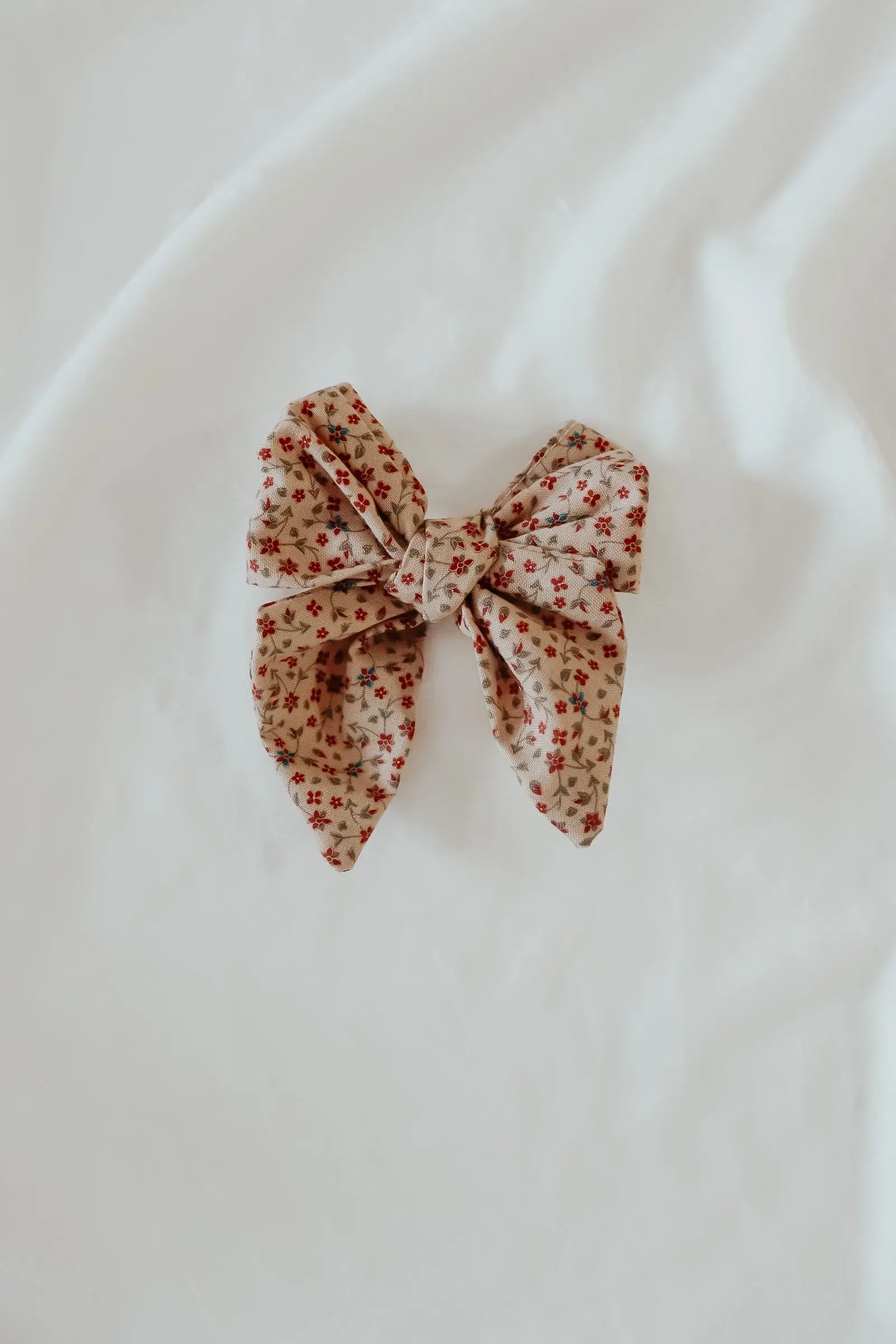 Little Mae & Co Poinsettia Bow Clips - 