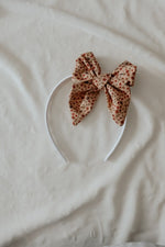Little Mae & Co Poinsettia Bow Headbands for Girls by Little Mae Co - Everetts Place Boutique - 