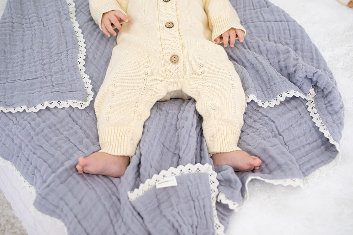 Pointelle Knit Romper in Buttercream by Bestaroo