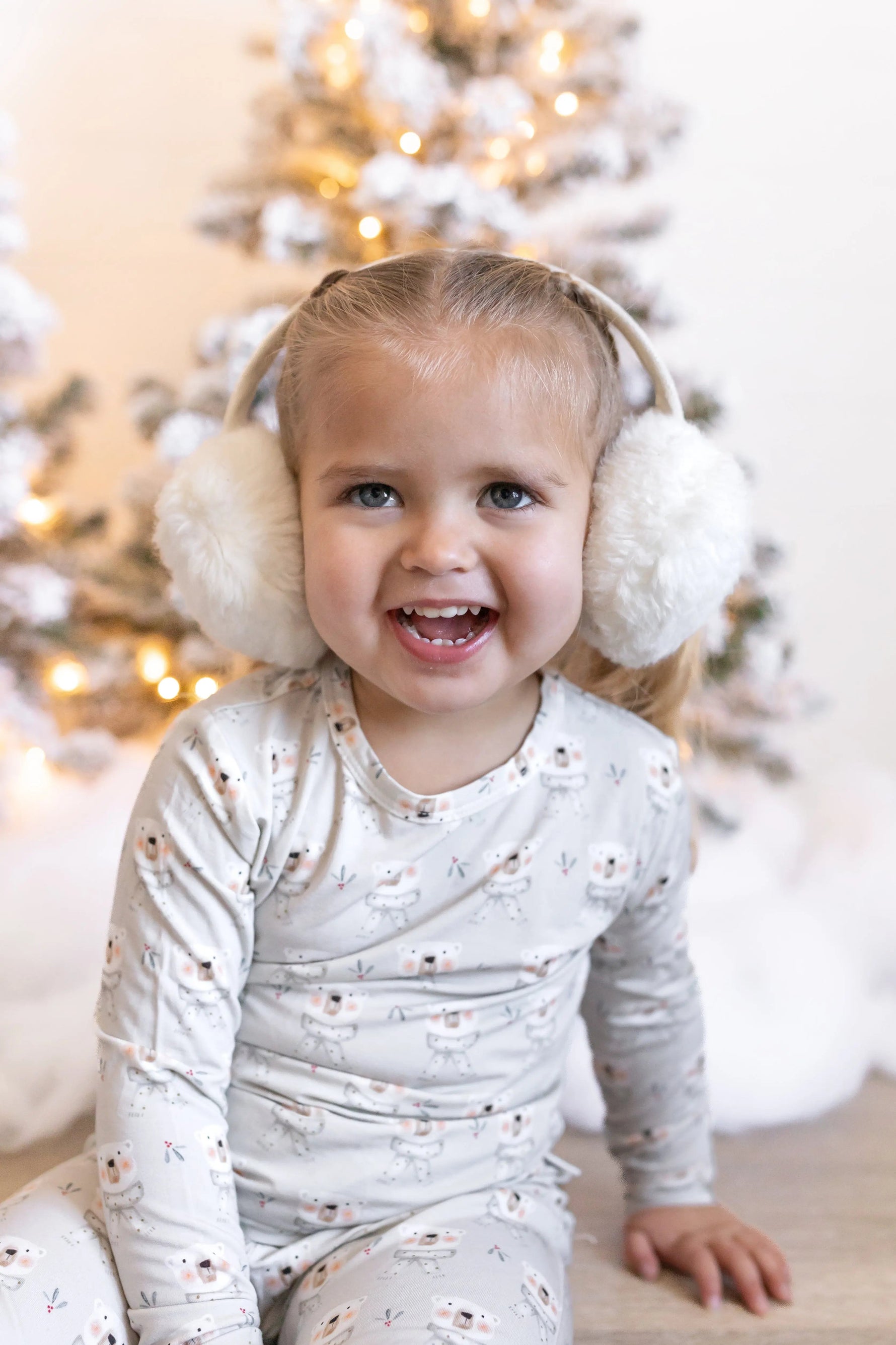 Polar Bear 2pc Bamboo Pajamas - Child, Baby & Toddler Clothing, Winter, Happiness, Toddler | Everetts Place