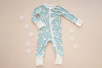 Dreamlet Polar Bears Convertible Zip Footies For Babies Dreamlet - Everetts Place Boutique - 