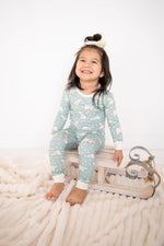 Dreamlet Polar Bears Two Piece Snug Fit Soft Bamboo Sleepwear Set - Everetts Place Boutique - 