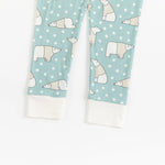 Dreamlet Polar Bears Two Piece Snug Fit Soft Bamboo Sleepwear Set - Everetts Place Boutique - 