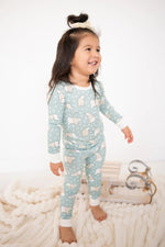 Dreamlet Polar Bears Two Piece Snug Fit Soft Bamboo Sleepwear Set - Everetts Place Boutique - 
