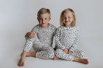 Three Little Tots Polka Dot Kids Pajamas - 
