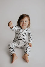 Three Little Tots Polka Dot Kids Pajamas - 