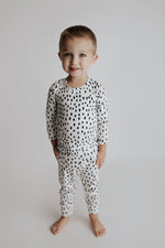 Three Little Tots Polka Dot Kids Pajamas - 