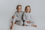 Three Little Tots Polka Dot Kids Pajamas - 