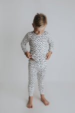 Three Little Tots Polka Dot Kids Pajamas - 