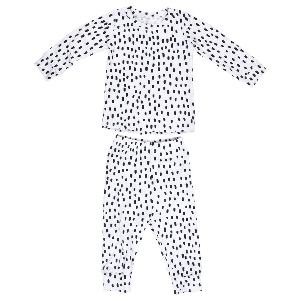Three Little Tots Polka Dot Kids Pajamas - 