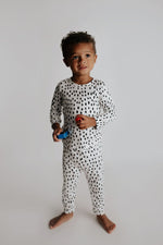 Three Little Tots Polka Dot Kids Pajamas - 