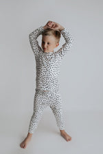 Three Little Tots Polka Dot Kids Pajamas - 