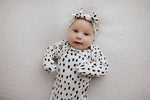 Three Little Tots Polka Dot Knotted Headband Bow - 