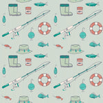 Sweet Bamboo Fishing Poles Polo Romper with Short Sleeves for Comfortable Boys - Apparel & Accessories > Clothing > Baby & Toddler Clothing > Baby One-Pieces Rompers
