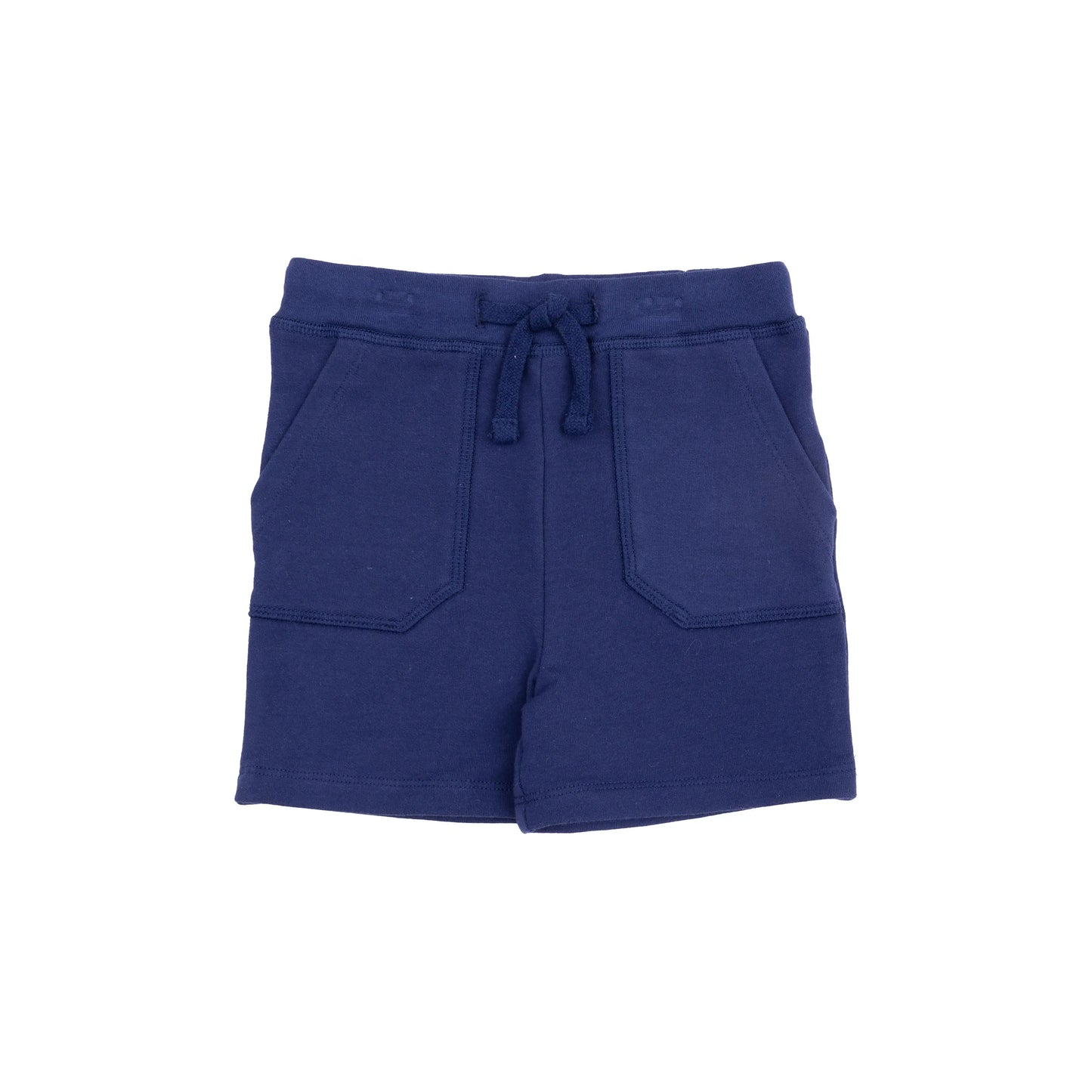 Polo Shirt And French Terry Shorts Set Stripe Vintage Navy.