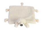 Poodle Peter plush tuttle cuddle cloth with a soft woolly poodle head and cheeky face