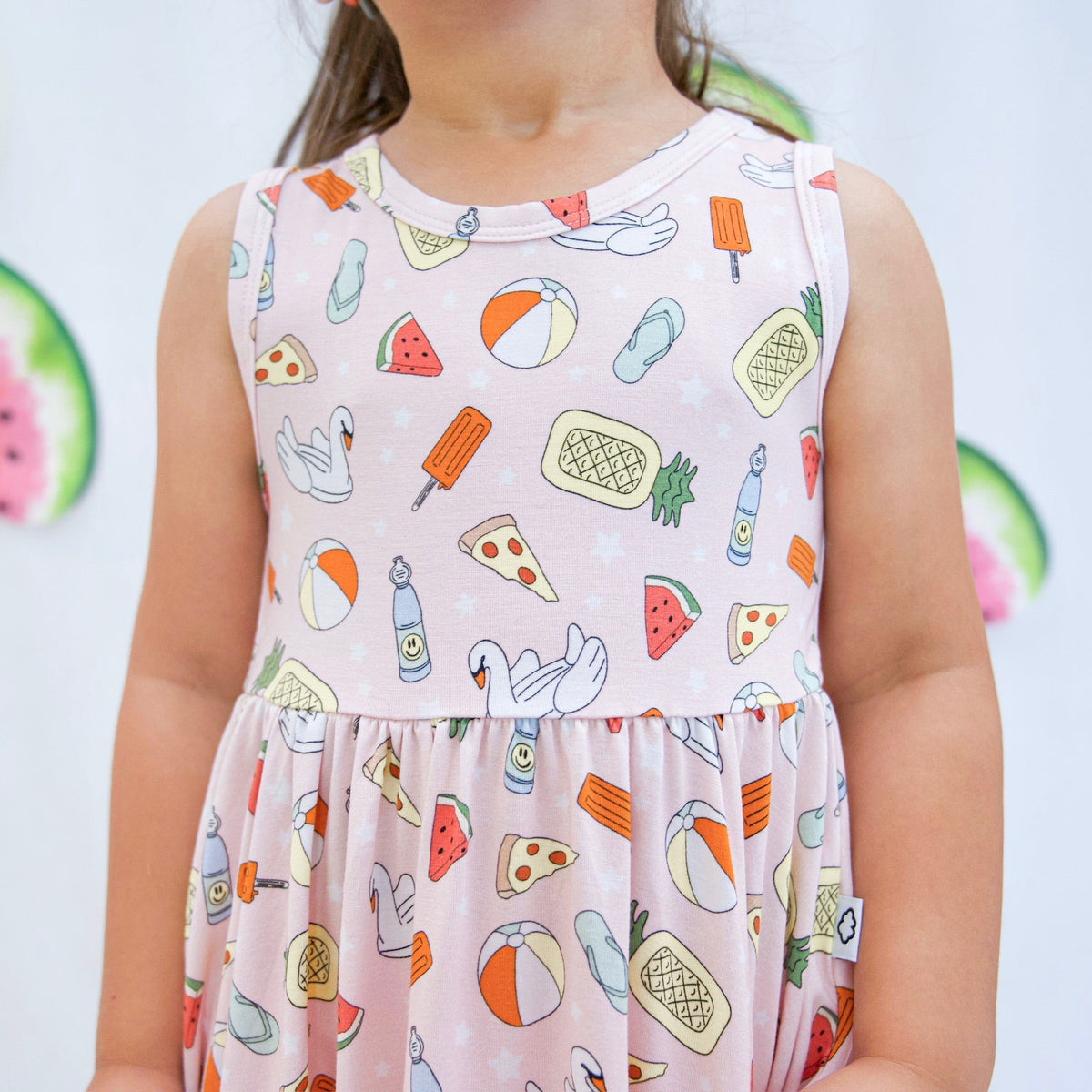 DREAM BIG LITTLE CO POOLSIDE PARTY DREAM RUFFLE DRESSEveretts Place