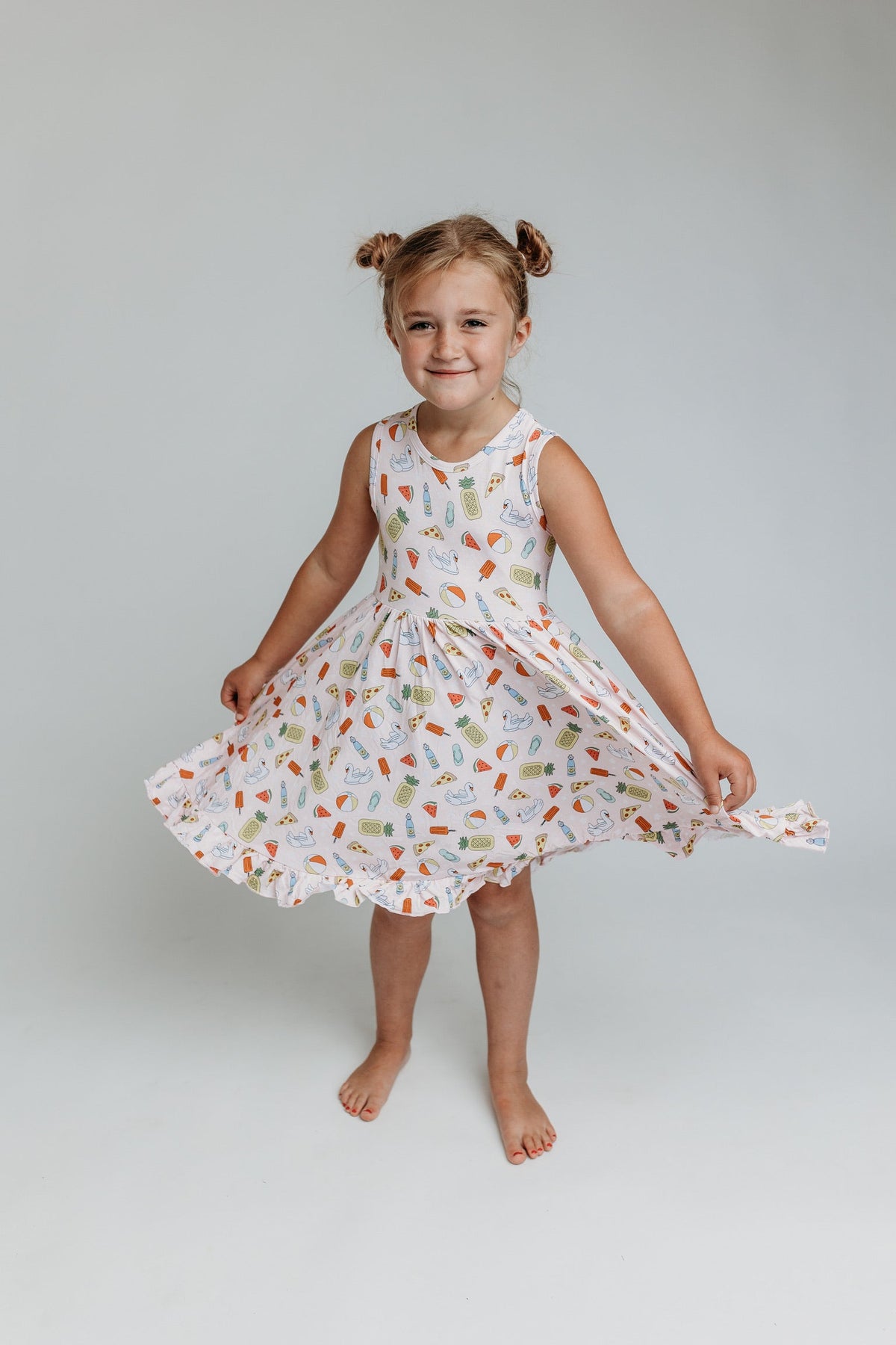 DREAM BIG LITTLE CO POOLSIDE PARTY DREAM RUFFLE DRESSEveretts Place