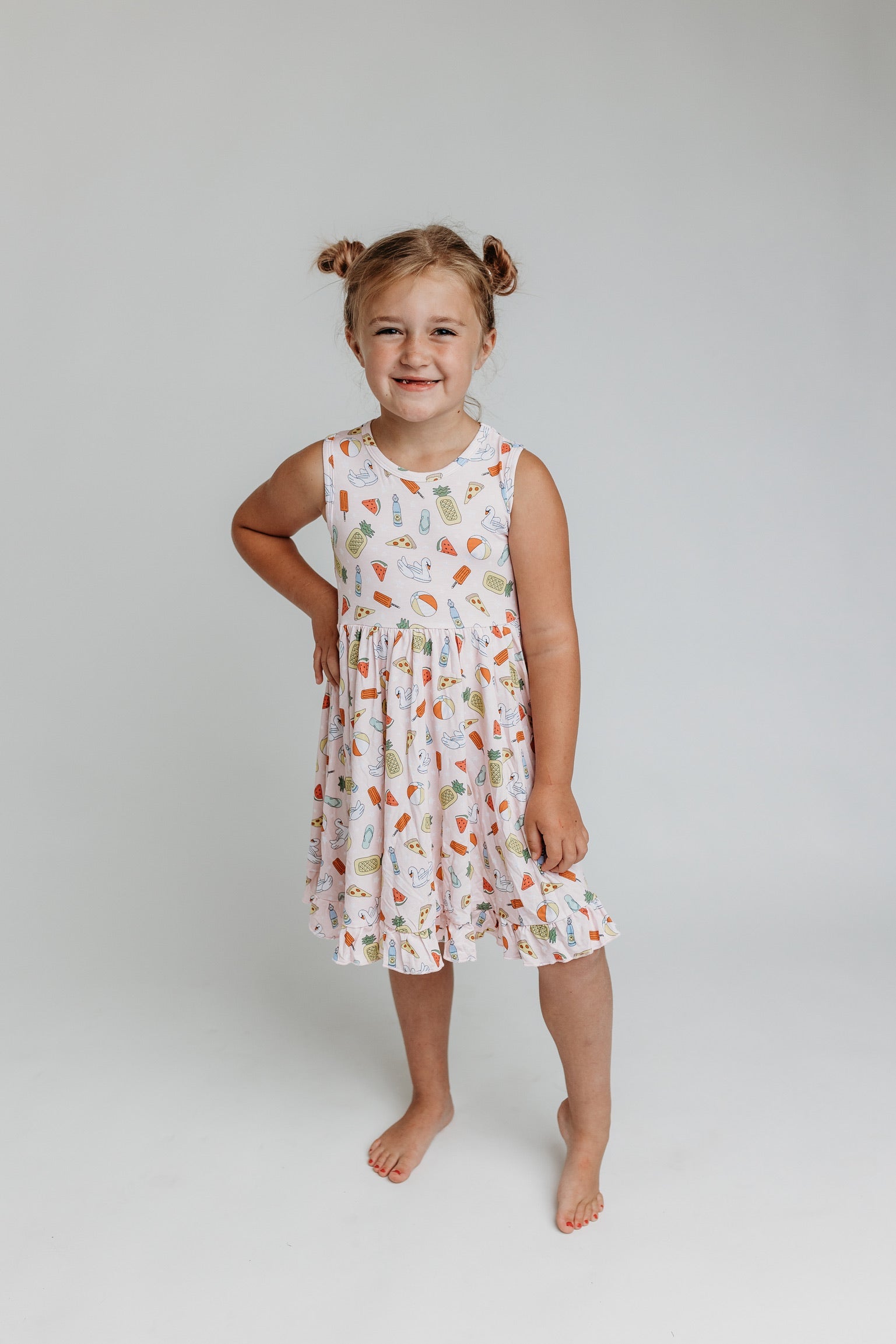 DREAM BIG LITTLE CO POOLSIDE PARTY DREAM RUFFLE DRESSEveretts Place