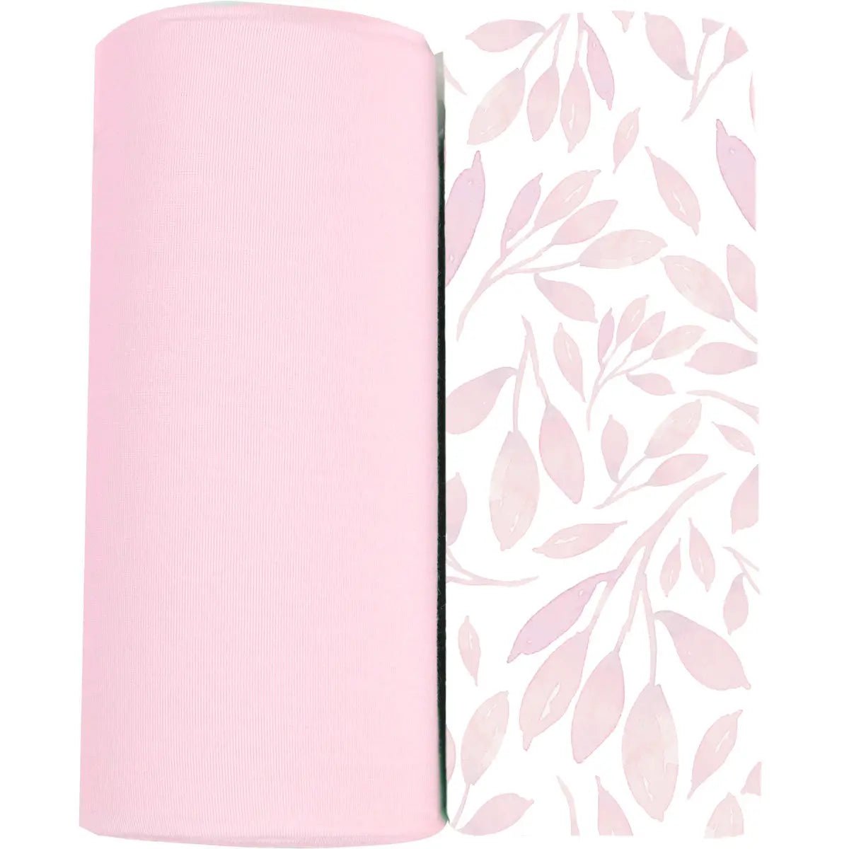 Goosewaddle® | Newborn Baby Blankets Toys Teethers Bibs & More Poppy and Pink Bamboo Swaddle Blankets for Cozy Baby