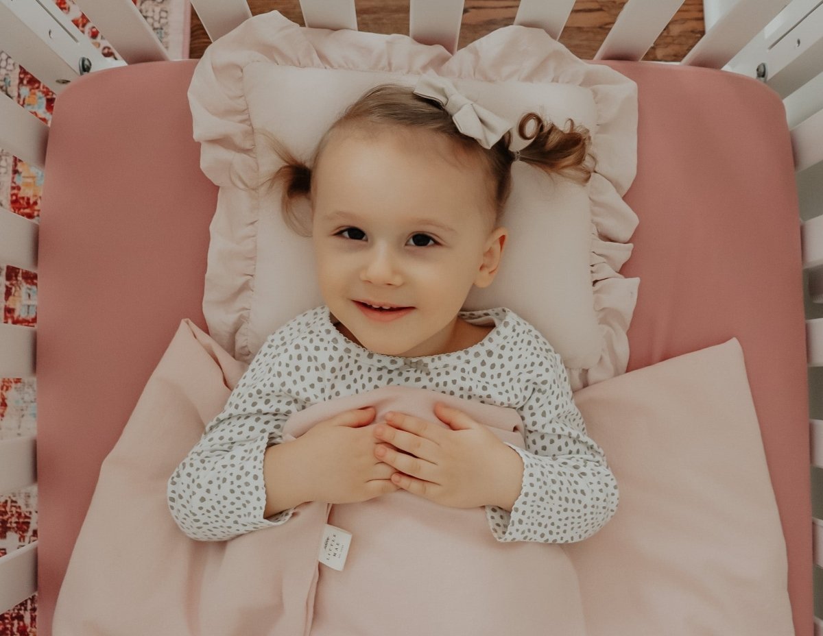 Little Mae & Co Poppy Crib Quilted Blanket for Toddler Soft Cotton - Everetts Place Boutique - 