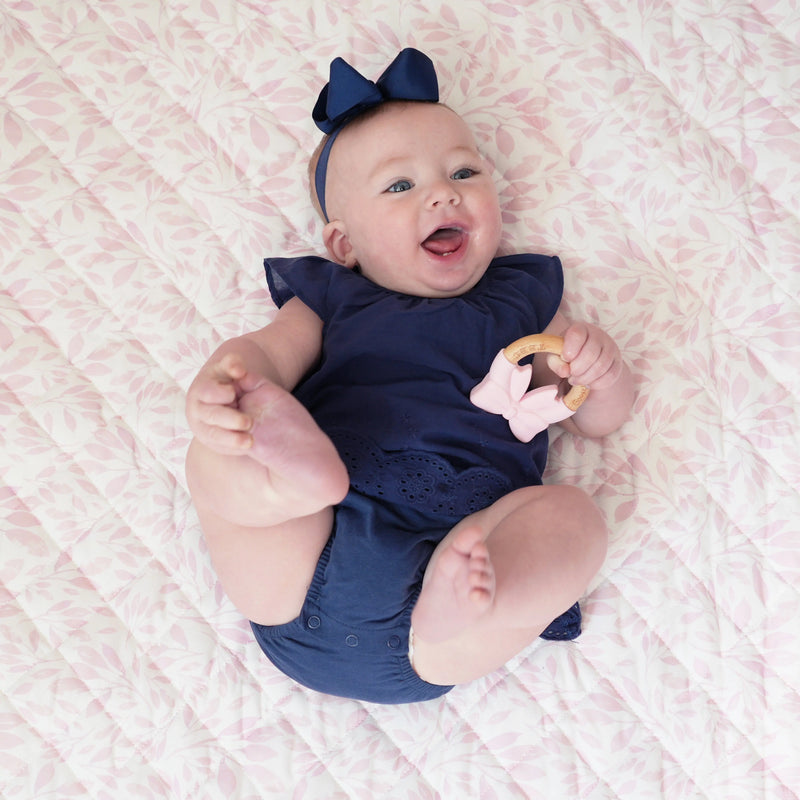 GooseWaddle Super Soft Play Mats - Cotton and Super Soft Quilted (Reversible) Goosewaddle® | Newborn Baby Blankets Toys Teethers Bibs & More