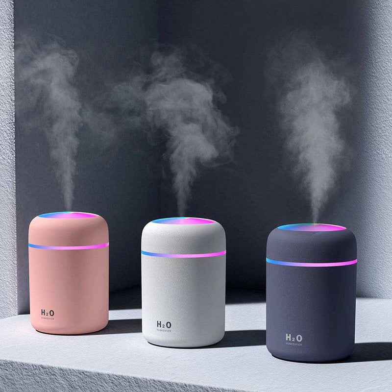 Portable Air Humidifier Aroma Essential Oil Diffuser for Car Home - Everetts Place: Online Boutique - Home & Garden