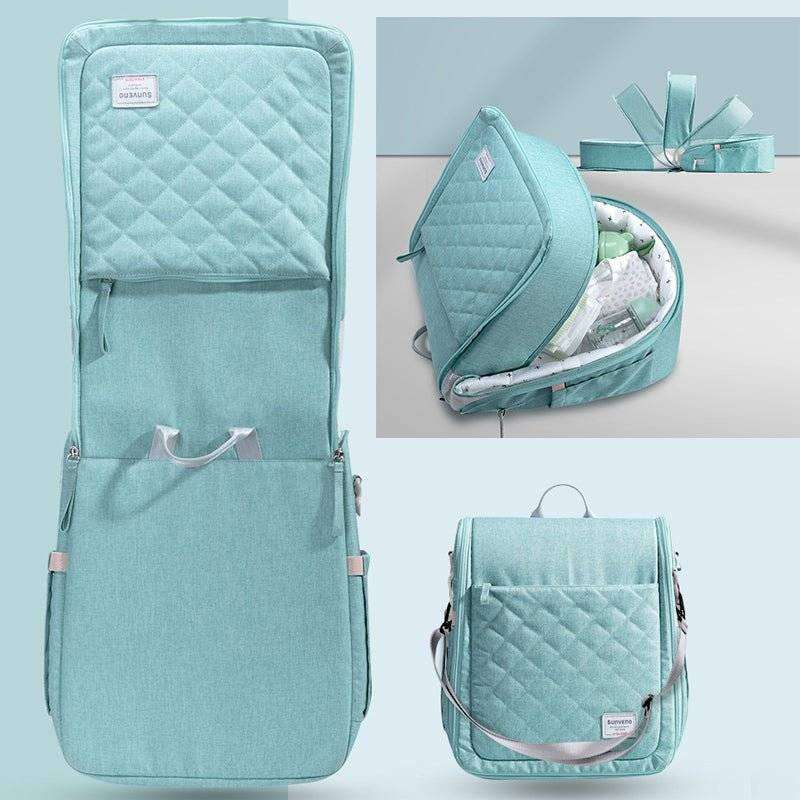 Portable Baby Diaper Bag Backpack with Changing Pad - Everetts Place: Online Boutique - Travel & Luggage