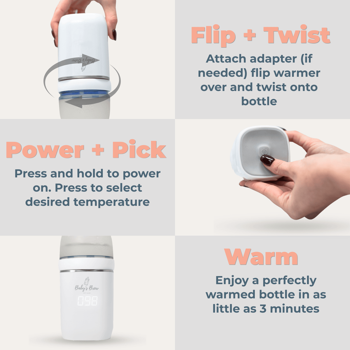 The Baby's Brew Portable Bottle Warmer Pro SetEveretts Place