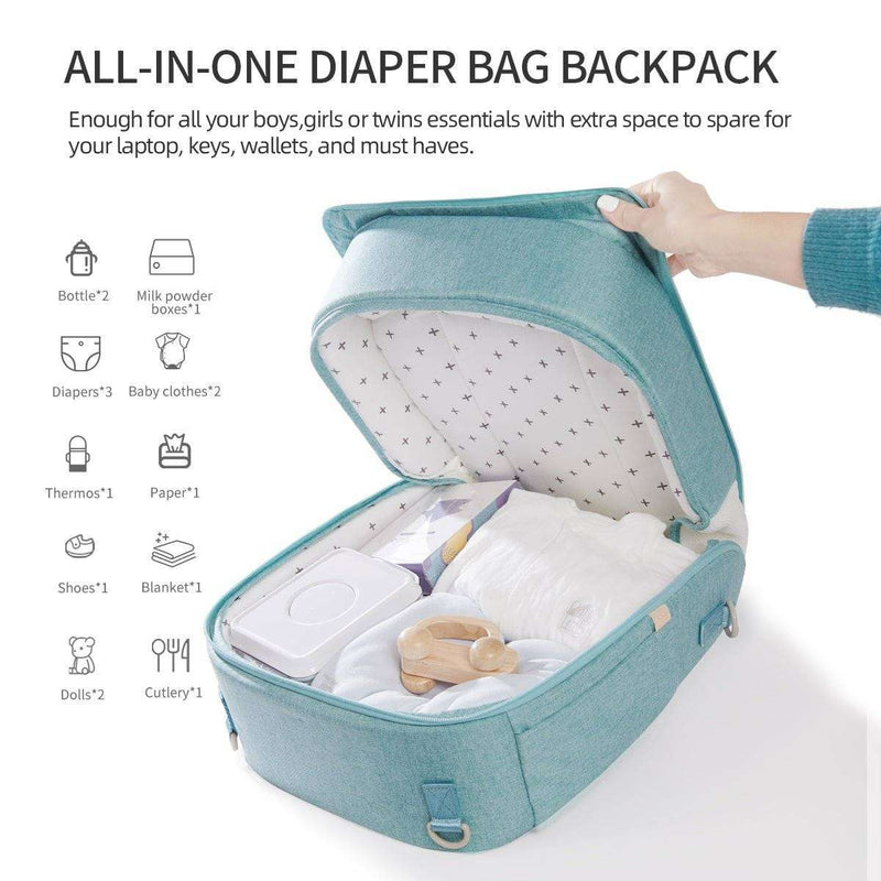 Portable Diaper Bag Backpack - Everetts Place: Online Boutique - Kids & Babies