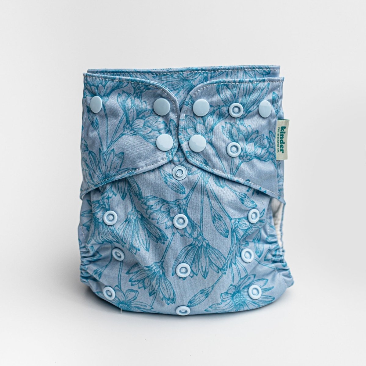 Floral: Essentials Pocket Cloth Diaper with Athletic Wicking Jersey, Grows with your Baby - Everetts Place Boutique -