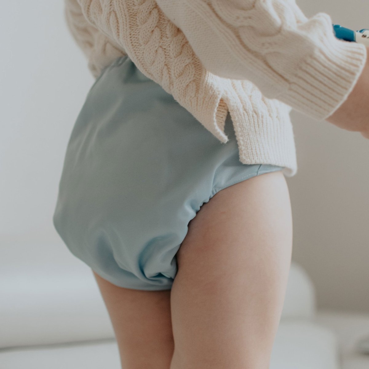 Solid Color: Essentials Pocket Cloth Diaper with Athletic Wicking Jersey, Grows with your Baby - Everetts Place Boutique -
