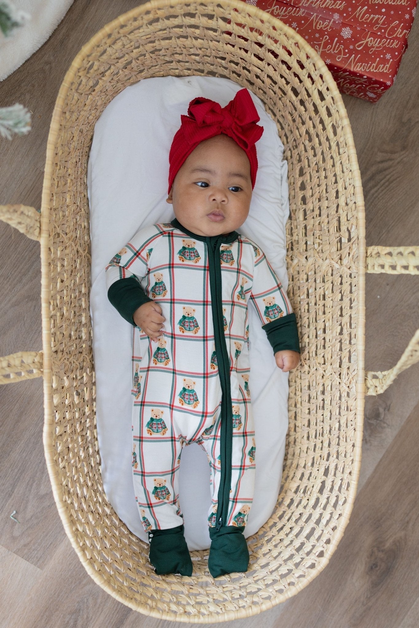 Vintage Teddy Baby PJs
