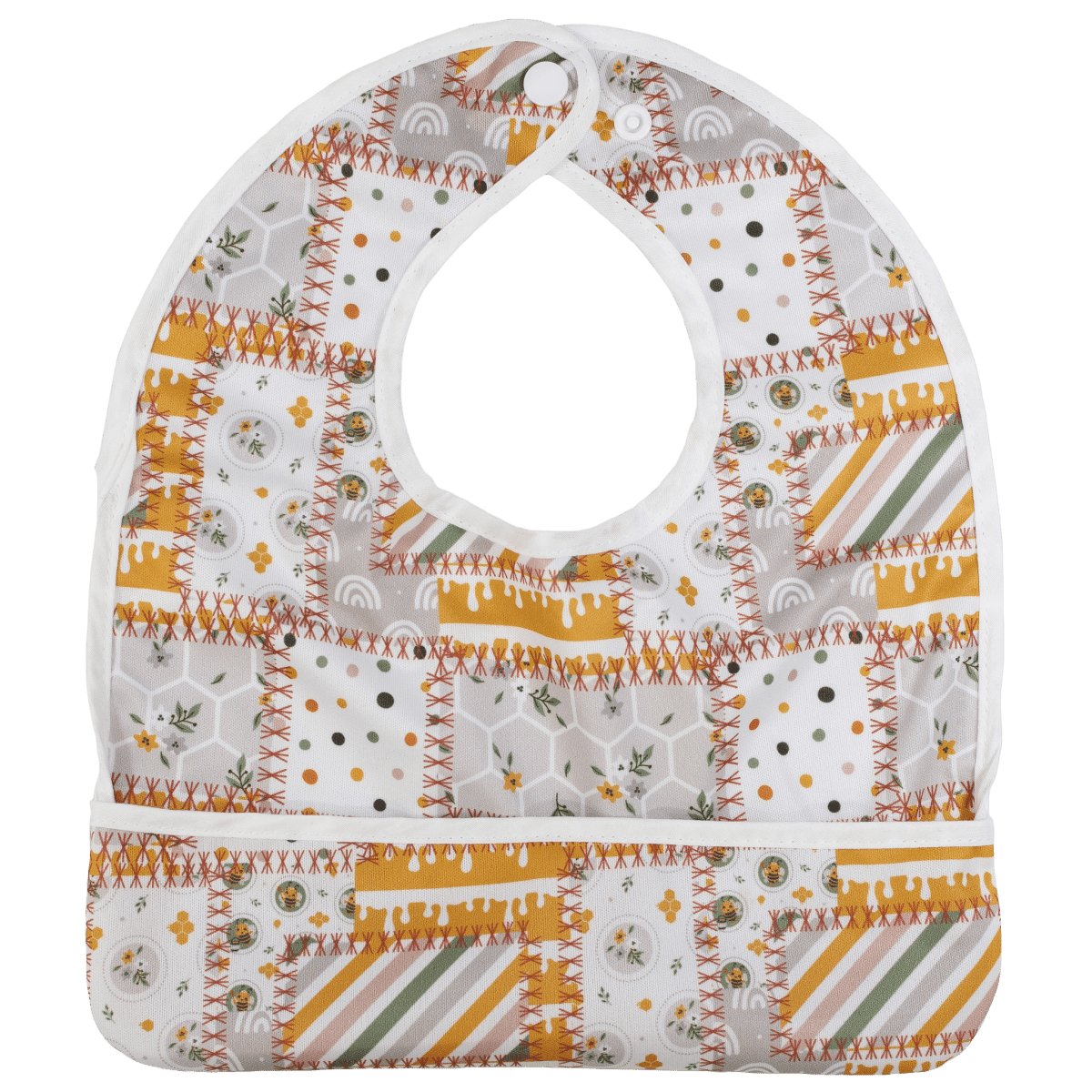 Premium Baby Bib with Water Resistant Design for Easy Mealtime Cleanup - Everetts Place