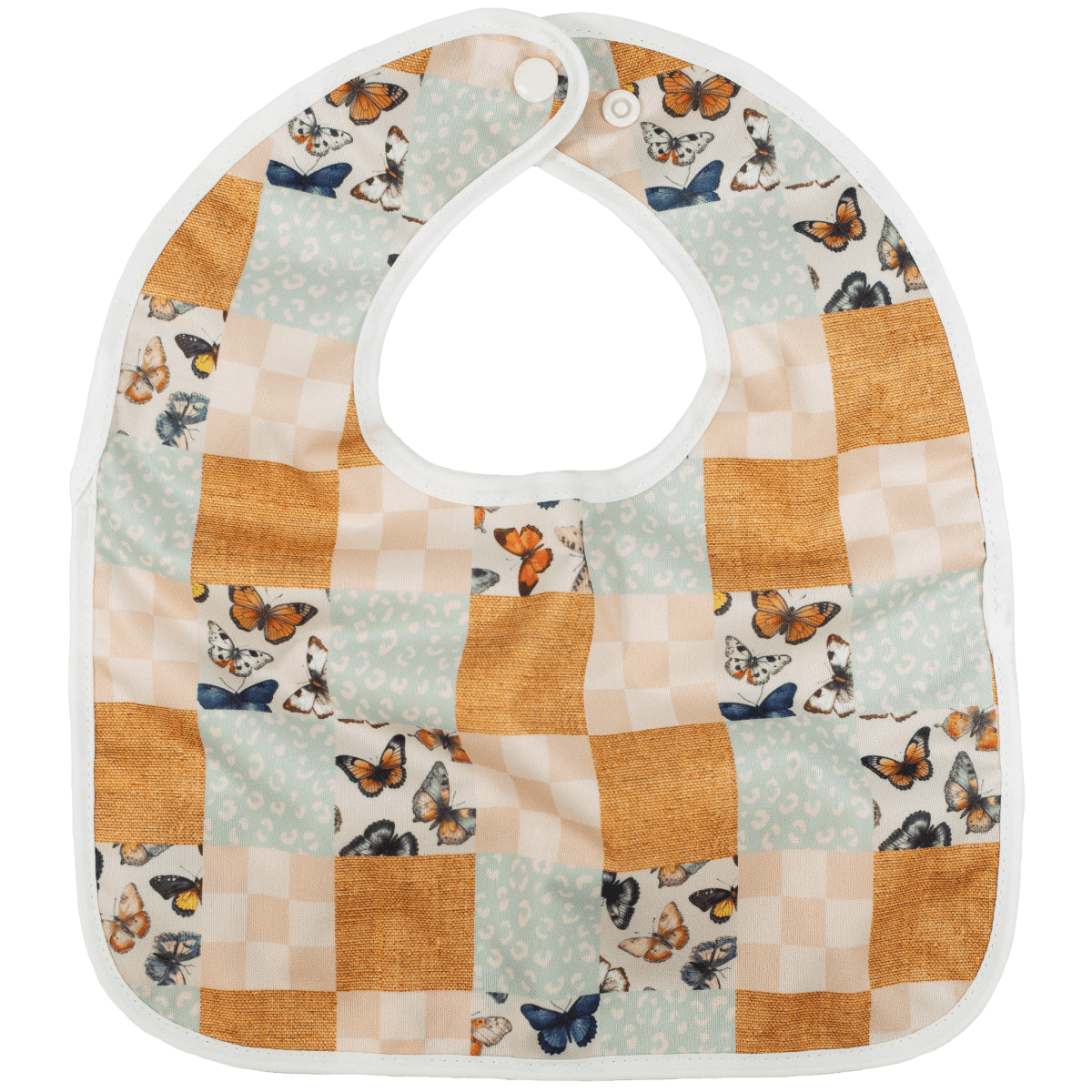 Texas Tushies Premium Baby Bib with Water Resistant Design for Easy Mealtime Cleanup - 