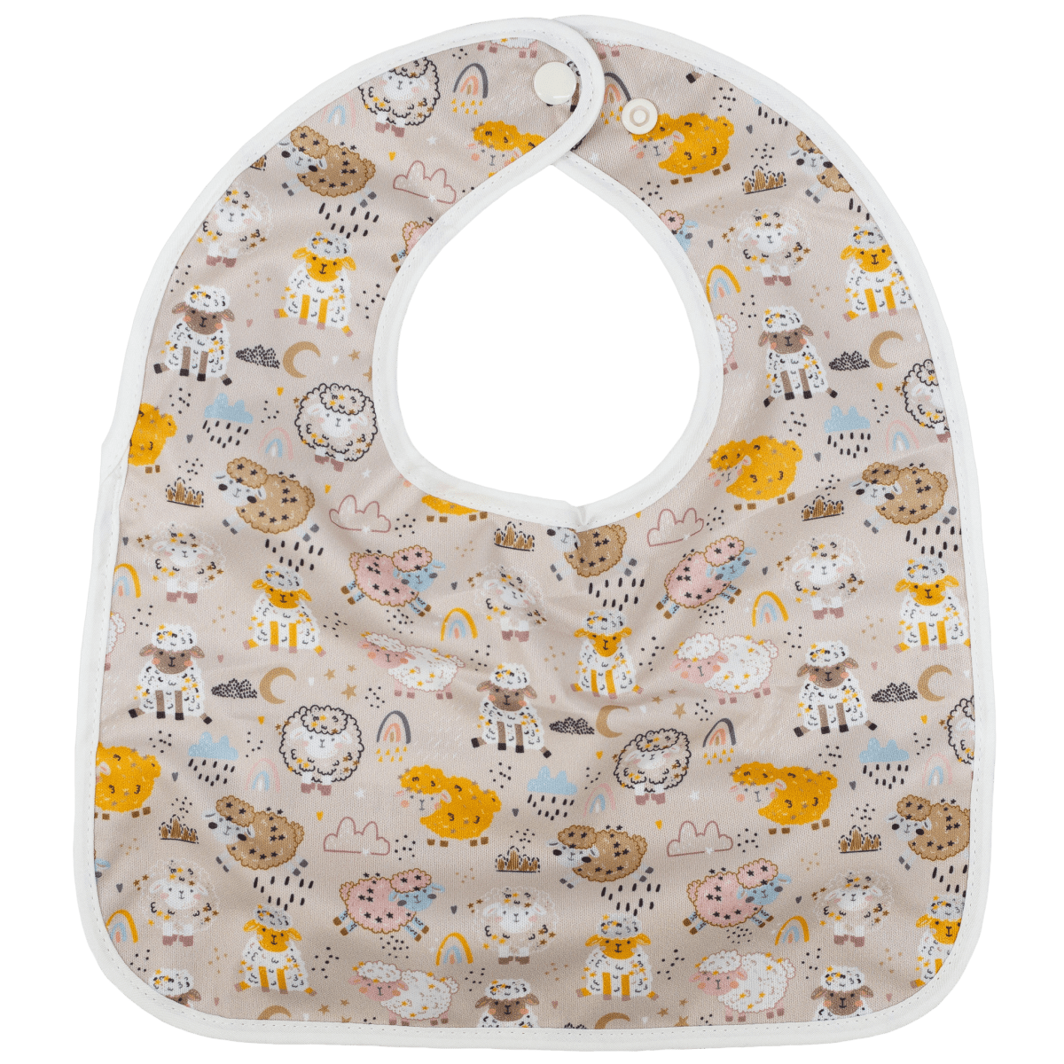 Premium Baby Bib with Water Resistant Design for Easy Mealtime Cleanup - Everetts Place