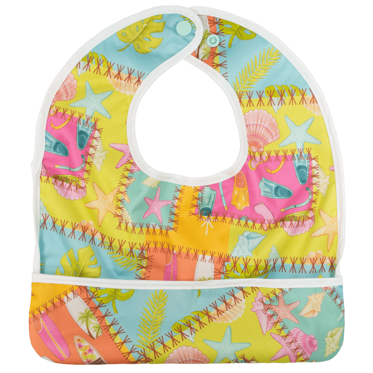 Premium Baby Bib with Water Resistant Design for Easy Mealtime Cleanup - Everetts Place