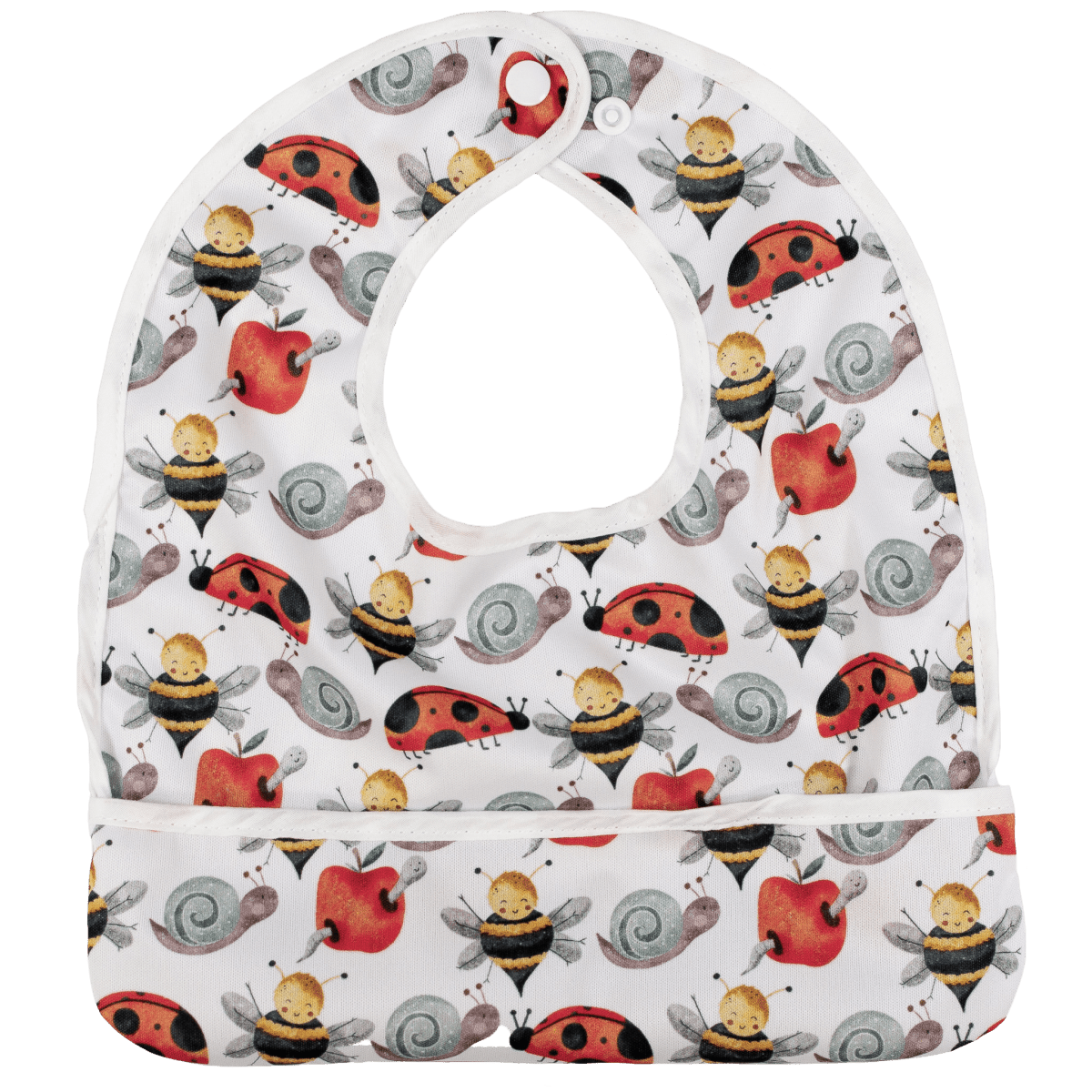 Premium Baby Bib with Water Resistant Design for Easy Mealtime Cleanup - Everetts Place