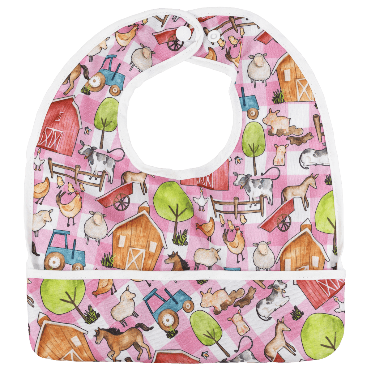 Premium Baby Bib with Water Resistant Design for Easy Mealtime Cleanup - Everetts Place