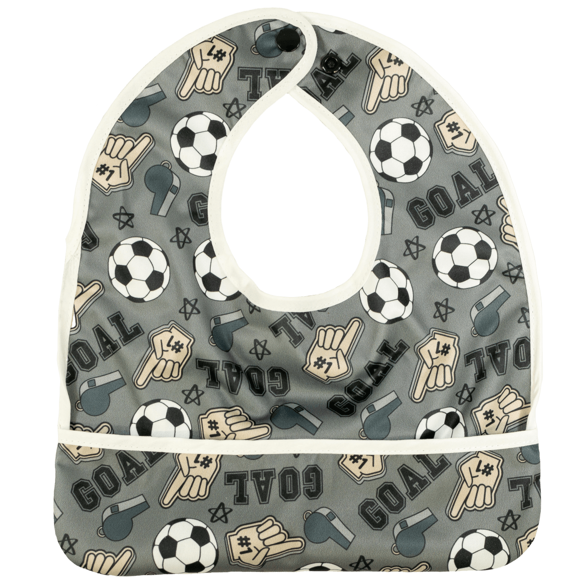 Premium Baby Bib with Water Resistant Design for Easy Mealtime Cleanup - Everetts Place