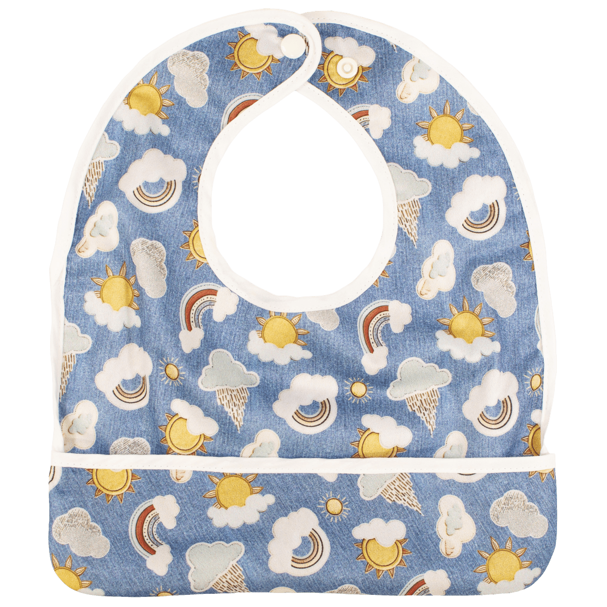 Premium Baby Bib with Water Resistant Design for Easy Mealtime Cleanup - Everetts Place