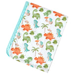 Honey Lemonade Premium Minky Dinosaur Blanket with Cozy Design for Babies and Toddlers - Baby & Toddler > Swaddling & Receiving Blankets > Receiving Blankets