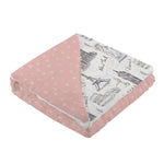 Newcastle Classics Premium Bamboo Muslin Blanket with Polka Dots for Cozy Kids - 