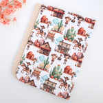 Honey Lemonade Premium Minky Blanket with Soft Western Pattern for Baby and Toddler - 